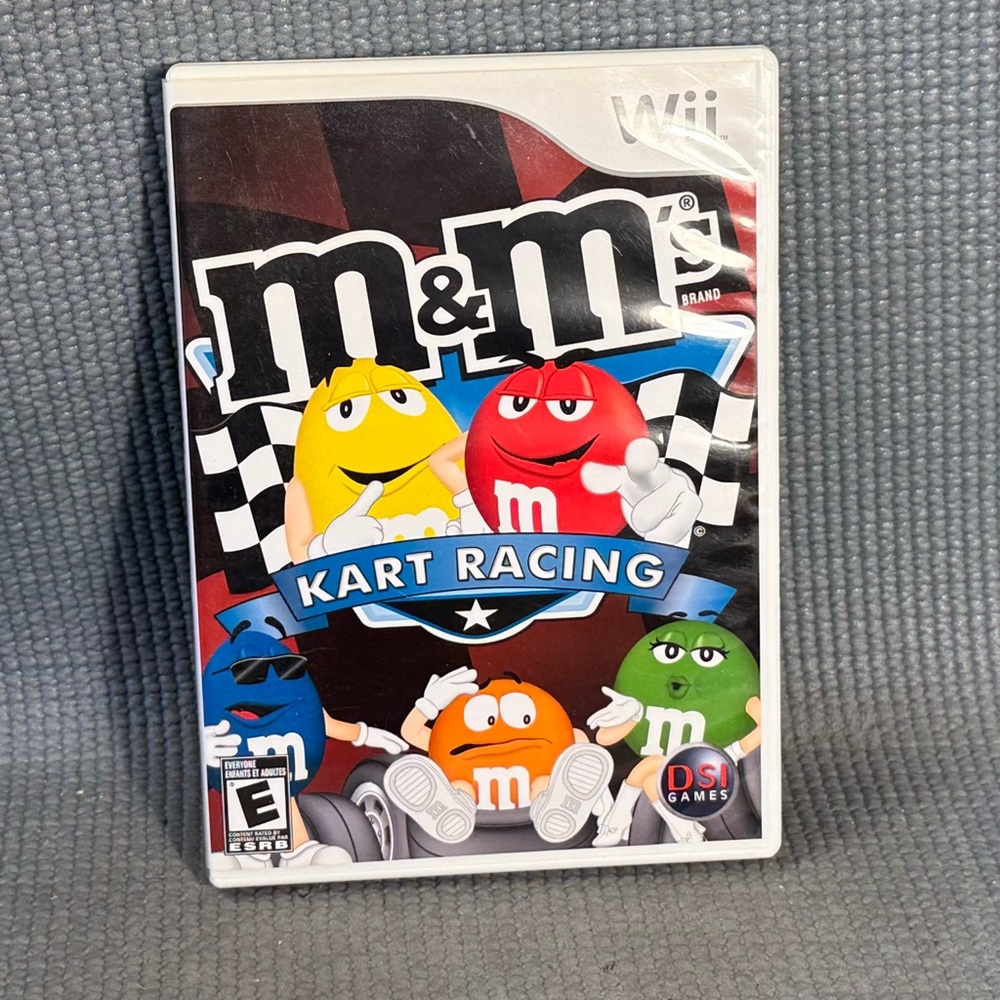 Nintendo‎ Wii M&M MM Kart Racing Complete Cart W/Manual